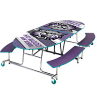 Mobile Folding Bench Units